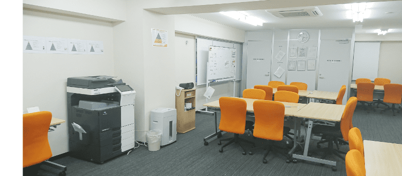 Cocorport平塚Office（就労移行支援（リワーク）事業所）内観