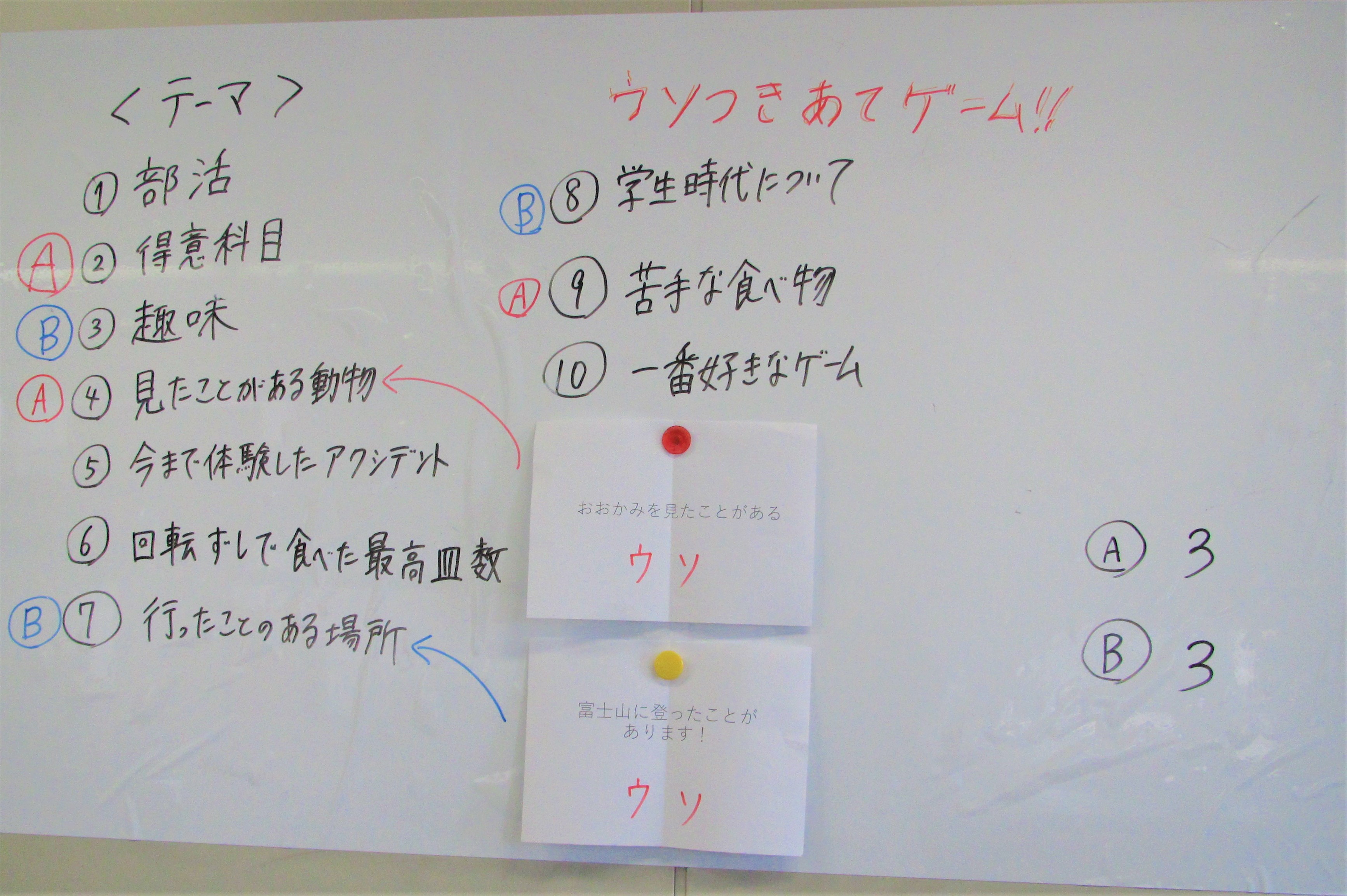 嘘つき当てゲーム開催しました 障がい者就労移行支援のcocorport