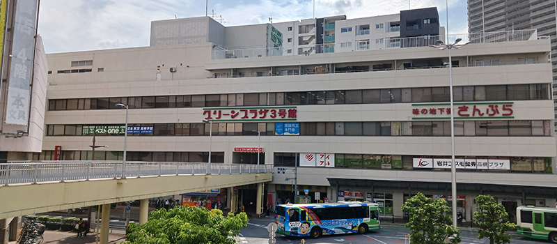 就労移行支援事業所Cocorport高槻駅前Office外観の就労移行支援事業所